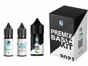 Набір Mint Gum 30 мл Premix Basic Kit (ULL Salt)
